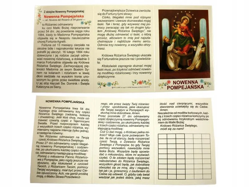 Modlitwa pompejańska: jak wpływa na życie duchowe i duchowy rozwój