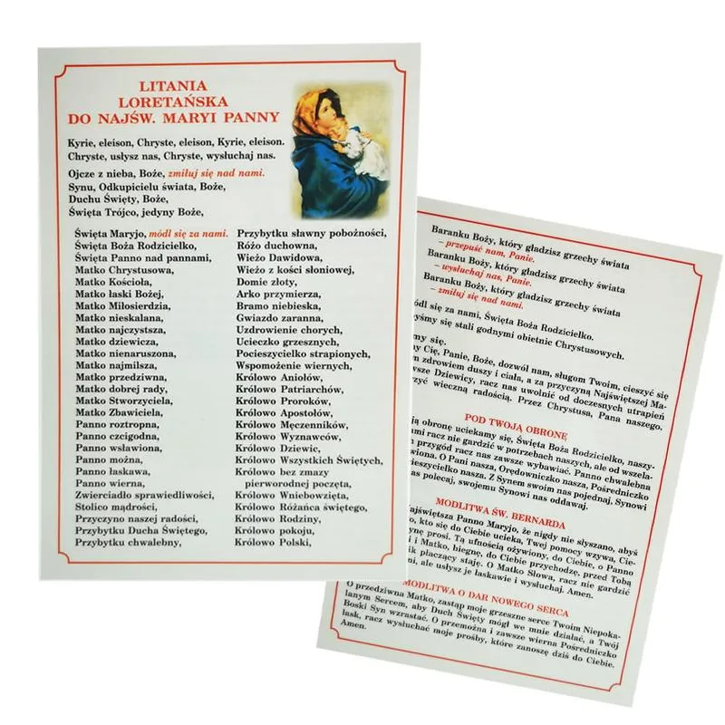 Historia litanii loretańskiej