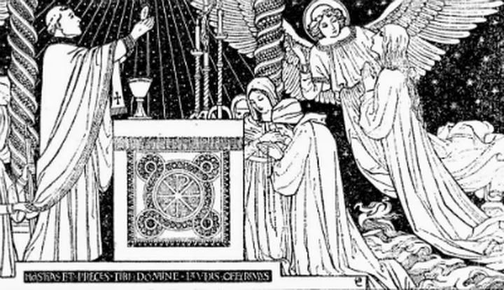 Historia mszy gregoriańskiej