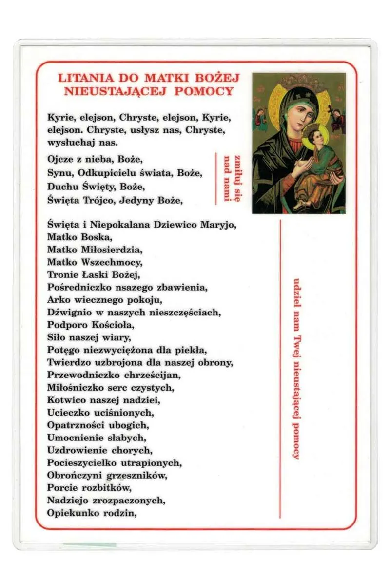 Kiedy odmawiać litanię