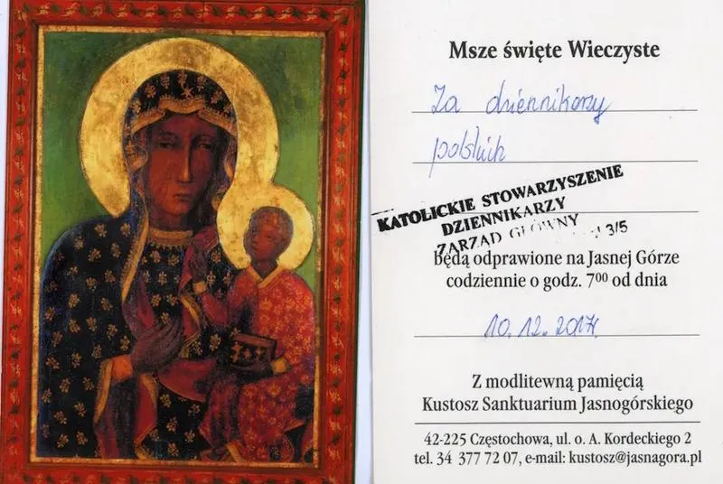 Koszty i ofiary kościelne