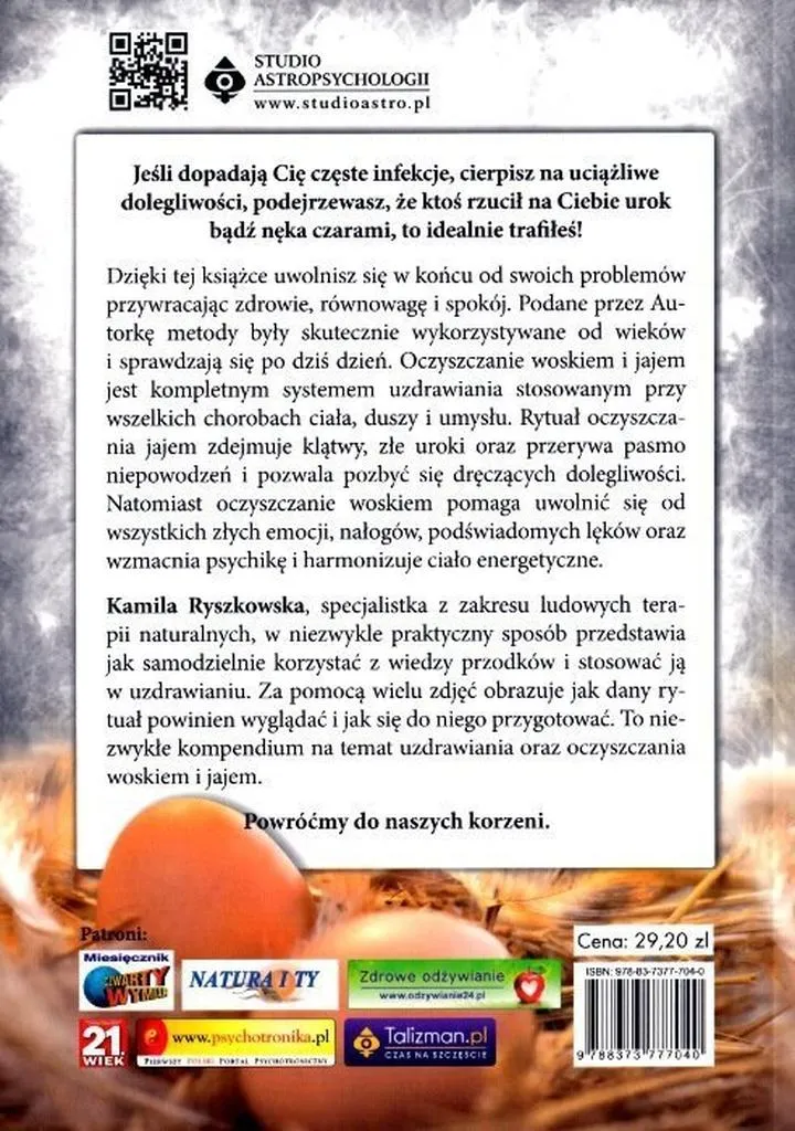 Oczyszczanie jajkiem