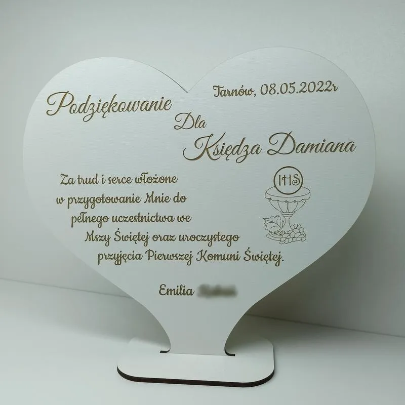 Osobiste listy z podziękowaniami