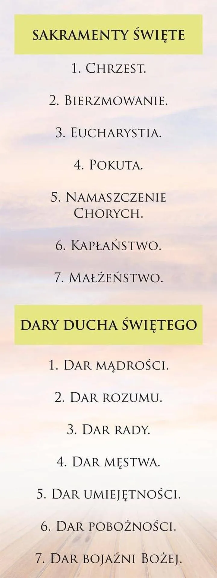 Rola sakramentów we wspólnocie Kościoła