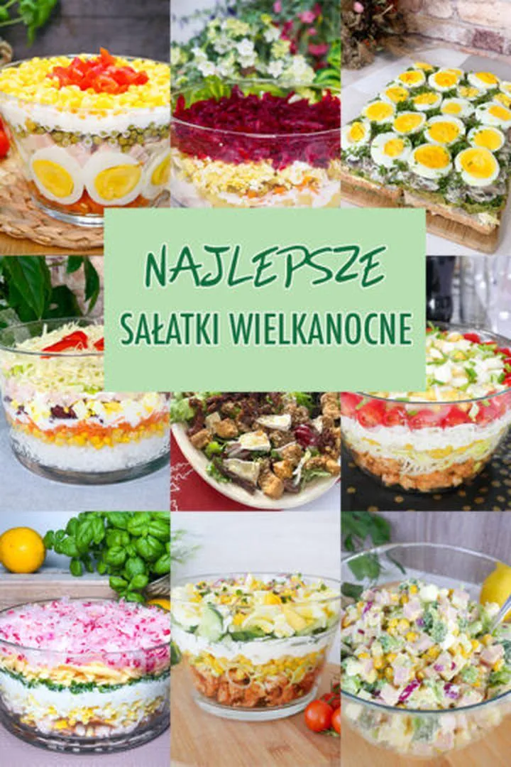 Sałatki na Wielkanoc